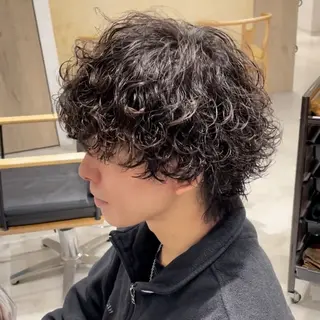 パーマ メンズ clan .のヘアスタイル