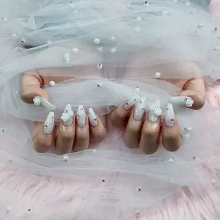 ネイル パーツ全部¥110 サロンミミのネイルデザイン