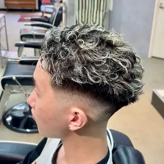 パーマ メンズ MENIN メンズ サロン　望月　涼太のヘアスタイル