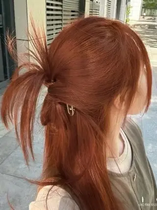 ロング カラー 心斎橋ハイトーン特化 midori🍀のヘアスタイル