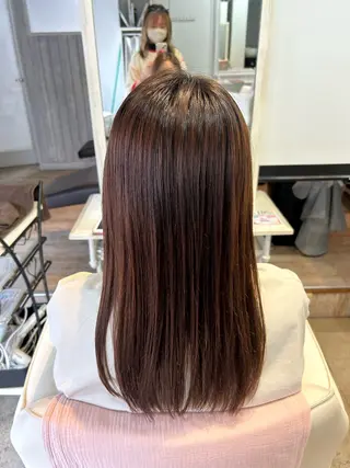 ロング bouquet 野口晴菜のヘアスタイル