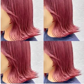 ミディアム 🇰🇷韓国レイヤー 韓国風ボブのヘアスタイル