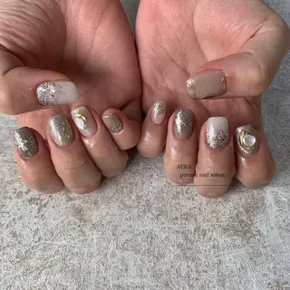 ネイル AERA nail shino🐱⸝꙳のネイルデザイン