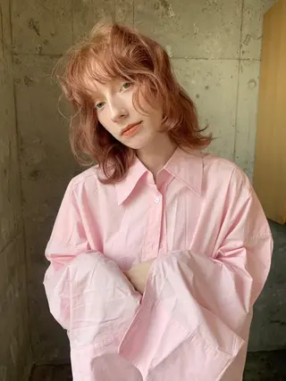 ロング 韓国ヘア/レイヤー /髪質改善【ミカベ】のヘアスタイル