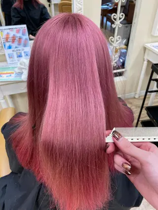 カラー SALOWIN栄 高須大貴のヘアスタイル