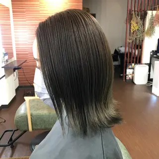 ミディアム Glanz hair 坂牛匠のヘアスタイル