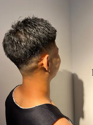 ショート メンズ 李 泰宇のヘアスタイル