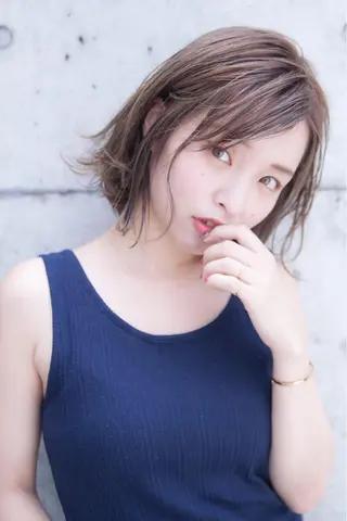 ミディアム 店長 茂野聖史のヘアスタイル