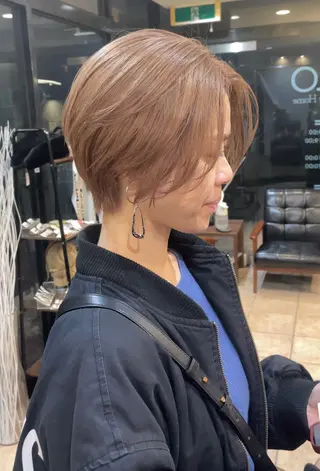 ショート カラー ACTION心斎橋店 Lisaのヘアスタイル