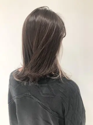 ミディアム カラー ヘアアレンジ 特別モデル価格 タカシマイッセイのヘアスタイル