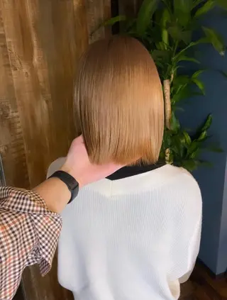 ミディアム 広島No.1美髪矯正 髪質改善/河村総一郎のヘアスタイル