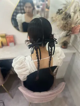 セミロング elubylovis nanaseのヘアスタイル