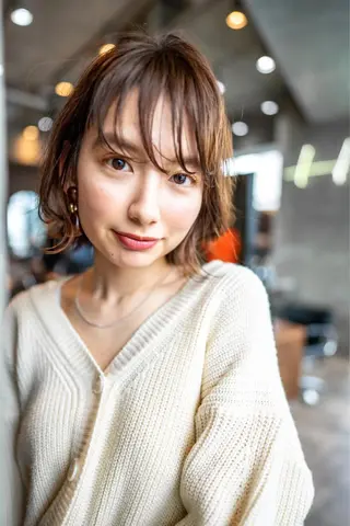 ショート カラー 韓国ヘア 店長NEGIのヘアスタイル