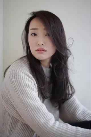 セミロング ロング タジマ ヤスヒサのヘアスタイル