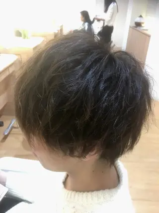 ショート カラー メンズ メンズカット 三村洸斗のヘアスタイル