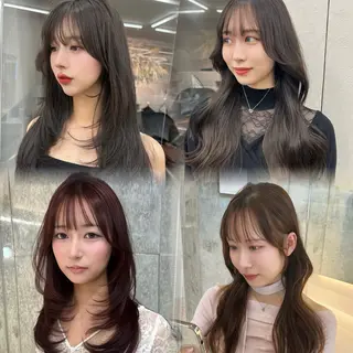 ロング 博多ベージュ 🐻松井傑のヘアスタイル