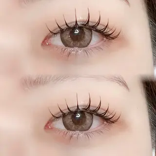 マツエク・マツパ Shiori .のマツエク・マツパデザイン