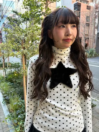 ロング ヘアアレンジ eri kinjoのヘアスタイル
