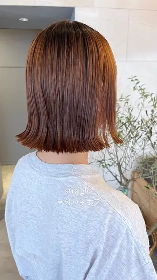セミロング 伊佐治 夕芽のヘアスタイル