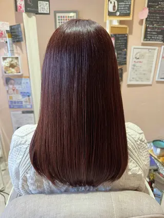 ロング 磯部 彩のヘアスタイル