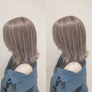 ミディアム カラー ブリーチ・ハイトーン 特化🎉内山のヘアスタイル