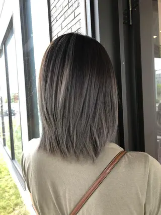 ミディアム カラー 大塚 貴之のヘアスタイル