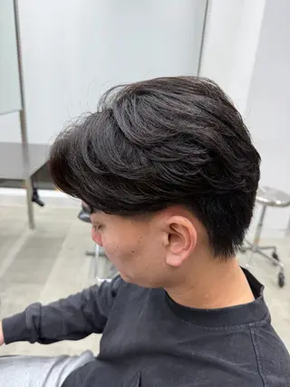 パーマ メンズ fifth天神 パーマ特化/石橋航海のヘアスタイル