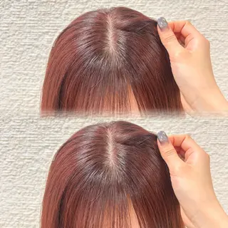 ロング カラー ベージュ/つや髪/ レイヤー／ゆいなのヘアスタイル