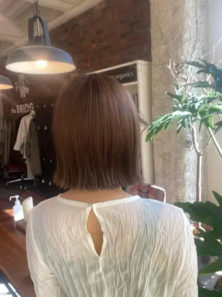 ショート the BRIDGE 加藤みのりのヘアスタイル
