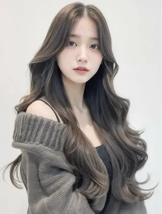 ロング カラー ササノ/髪質改善⛓️ 艶カラー⛓️レイヤーのヘアスタイル