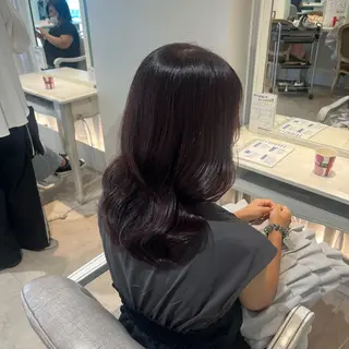 セミロング カラー rio / CreBiA /名駅のヘアスタイル