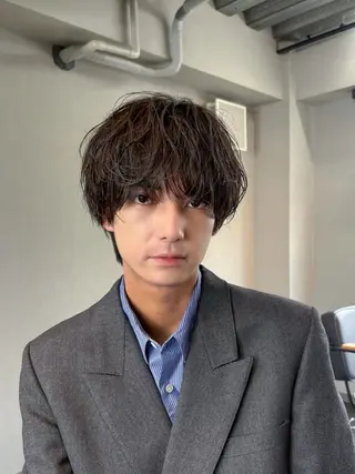 ショート カラー パーマ メンズ 🎧【パーマ師】 SOUMA🎧のヘアスタイル