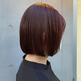 ショート カラー 🪭risa 暖色/レイヤー🪭のヘアスタイル