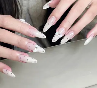 ネイル By moonネイル 🌷ワンホン/韓国風のネイルデザイン