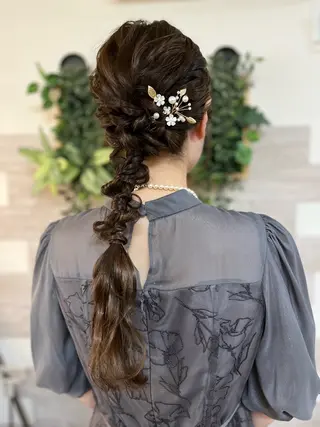 ヘアアレンジ 早朝✨ヘアセット 着付け/清水玲歌のヘアスタイル