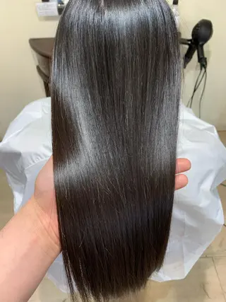 ロング パーマ 縮毛矯正/山根勇平 /完全マンツーマンのヘアスタイル
