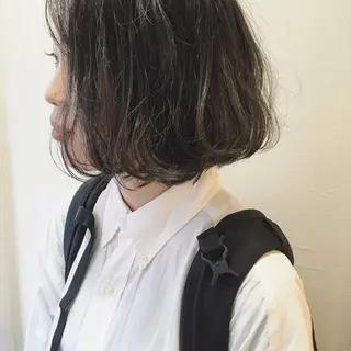 ミディアム yuki watanabeのヘアスタイル