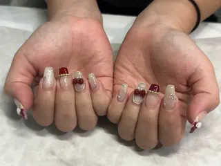 ネイル 舟橋 花帆のネイルデザイン