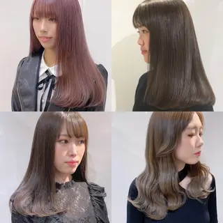 セミロング カラー ヘアアレンジ 柔らか垢抜けｶﾗｰと ｶｯﾄ🫧ASUKAのヘアスタイル