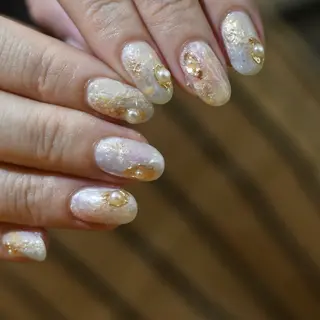 ネイル nuu栄 ユキ / 大人ニュアンスのネイルデザイン