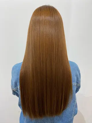 ロング 青木 梨奈のヘアスタイル