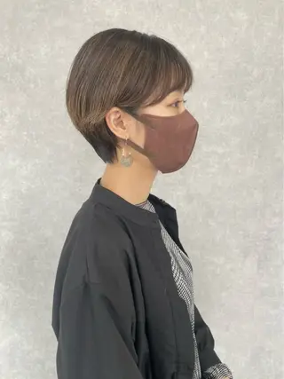 ショート カラー 成城美容室 YOSHIMURAのヘアスタイル