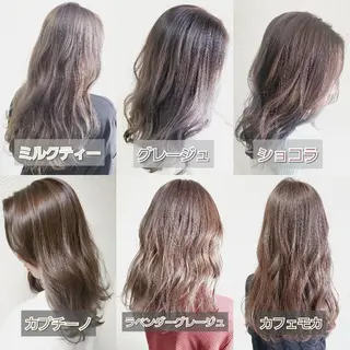 ミディアム ミルクティー特化 🌈島内　琢真🌈のヘアスタイル