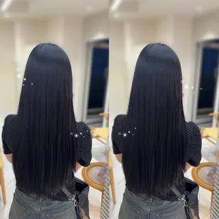 ロング カラー 縮毛矯正/艶カラー/ asukaのヘアスタイル