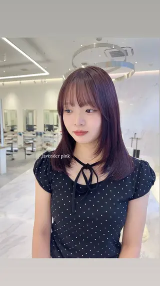 ミディアム Parve Mix/ 平 奈果🎀のヘアスタイル