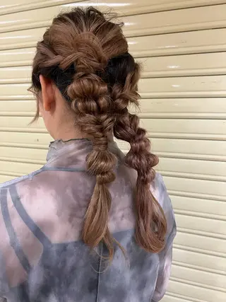 ヘアアレンジ PINOT梅田 MOKAのヘアスタイル