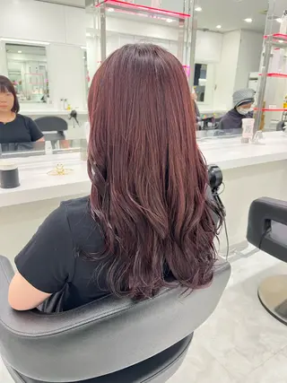 カラー ブリーチなし透明感 💗RYOTAのヘアスタイル