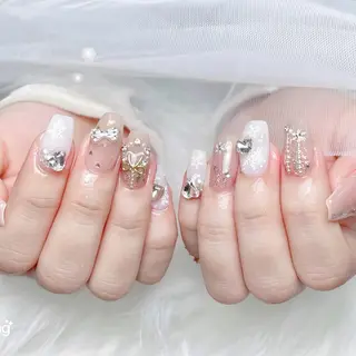 ネイル 🦋チップ長さだし 専門店🦋のネイルデザイン