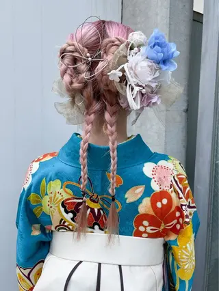 ロング カラー 似合わせヘア 💐たかさきかなこのヘアスタイル