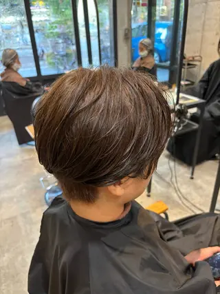 ショート メンズ 吉田 光希のヘアスタイル